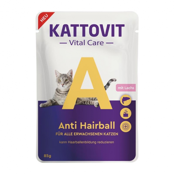 Kattovit PB Vital Care Anti Hairball 85g Kattovit PB Vital Care Anti Hairball 85g
