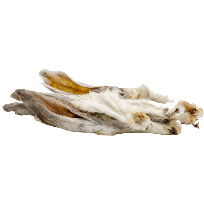 Classic Dog Kaninchenohren mit Fell 1kg Classic Dog Kaninchenohren mit Fell 1kg