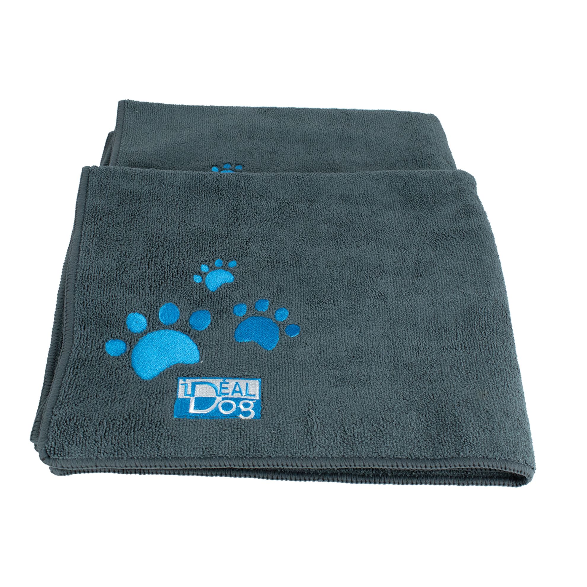 IdealDog® Mikrofaser-Hundetuch 100 x 60 cm (2 Stück im Set) IdealDog® Mikrofaser-Hundetuch 100 x 60 cm (2 Stück im Set)