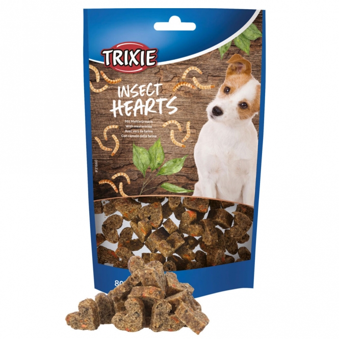 Trixie Insect Hearts - 80g Trixie Insect Hearts - 80g