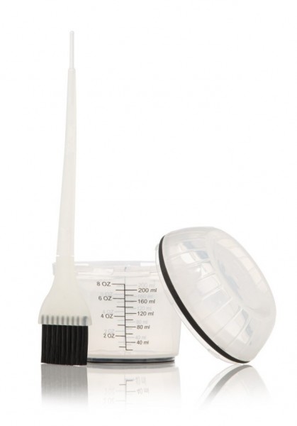 Misch-Dose und Pinsel für Haarbehandlungen und Masken Yuup!® Misch-Dose und Pinsel für Haarbehandlungen und Masken Yuup!®