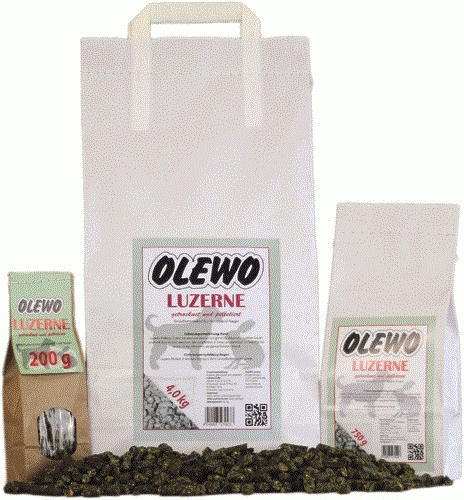 Olewo Luzerne-Pellets - 200 g Olewo Luzerne-Pellets - 200 g