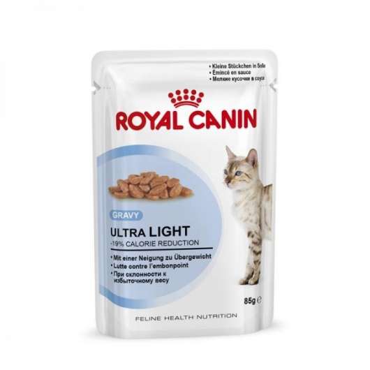 Royal Canin Frischebeutel Ultra Light in Sosse Multipack 12x85g Royal Canin Frischebeutel Ultra Light in Sosse Multipack 12x85g