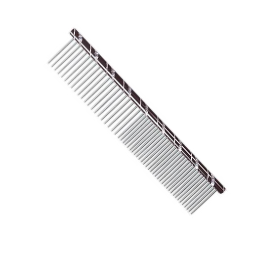 Doppelseitiger Frisier-Hundekamm 16 cm schwarz Doppelseitiger Frisier-Hundekamm 16 cm schwarz