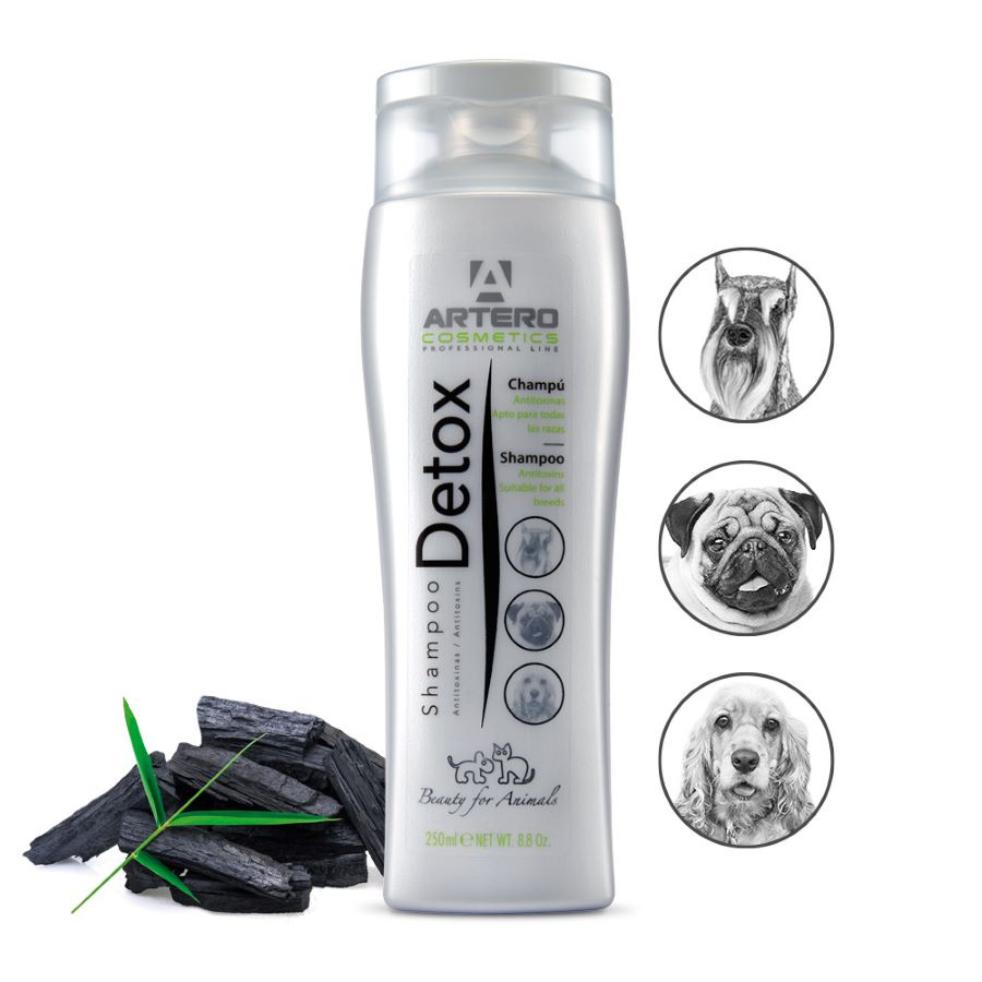 ARTERO® Hundeshampoo 'Detox' mit Aktivkohle 250ml