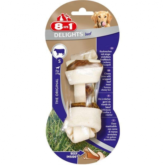 8in1 Delights Beef Kauknochen S 8in1 Delights Beef Kauknochen S