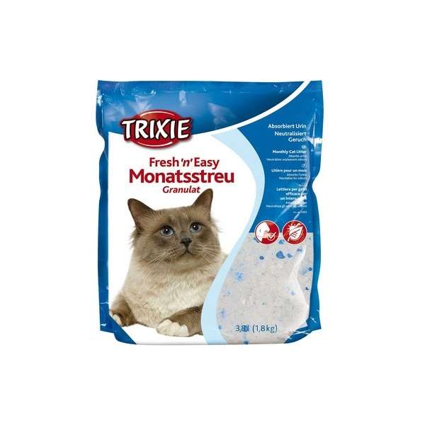 Trixie Fresh N Easy Monatsstreu Granulat - 3,8 l Trixie Fresh N Easy Monatsstreu Granulat - 3,8 l