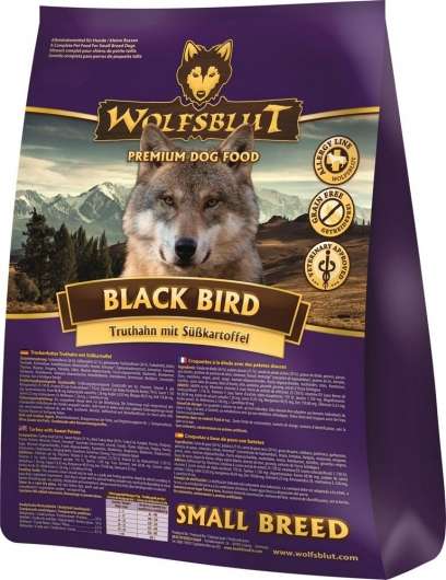 Wolfsblut Black Bird Small Breed - 2 Kg Wolfsblut Black Bird Small Breed - 2 Kg