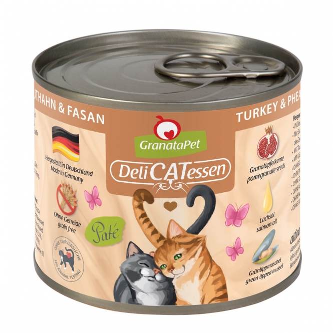 GranataPet Delicatessen Dose Truthahn & Fasan - 200 g GranataPet Delicatessen Dose Truthahn & Fasan - 200 g