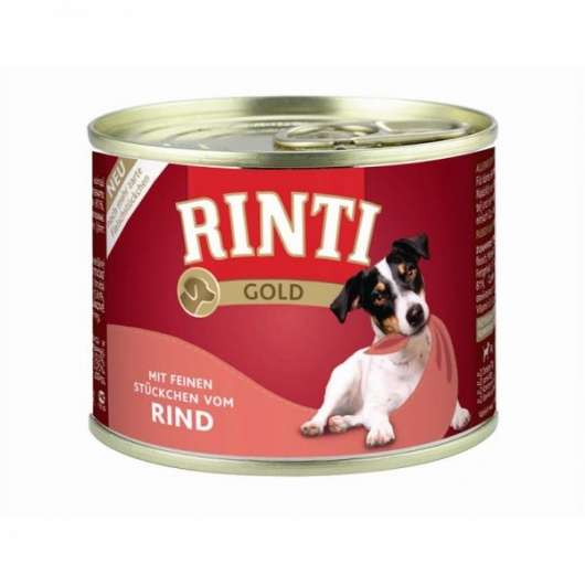Rinti Gold Rindstückchen 185g Rinti Gold Rindstückchen 185g