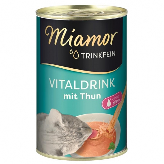 Miamor Trinkfein Vitaldrink mit Thun 135ml Miamor Trinkfein Vitaldrink mit Thun 135ml