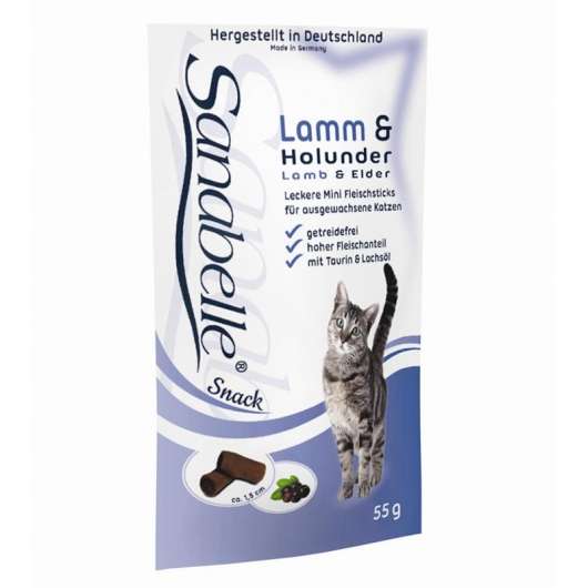 Sanabelle Snack mit Lamm & Holunder 55g Sanabelle Snack mit Lamm & Holunder 55g