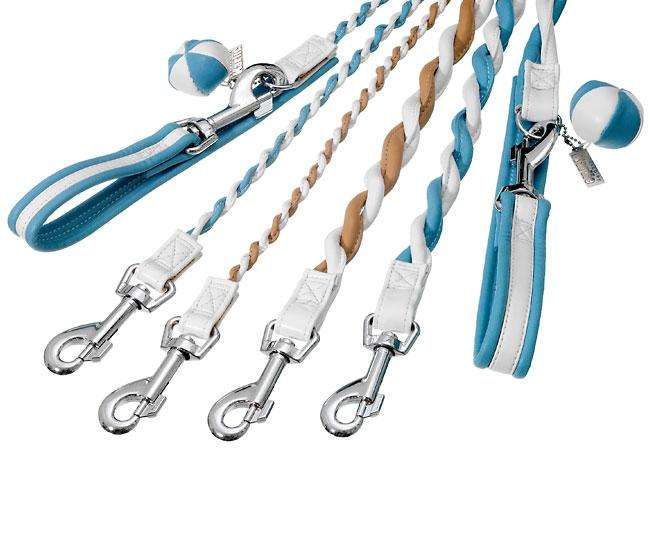 Karlie COTTAGE LINE Führleine - Blau-Weiß - 15 mm, 100 cm Karlie COTTAGE LINE Führleine - Blau-Weiß - 15 mm, 100 cm