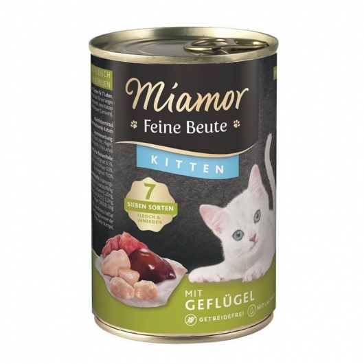 Miamor Dose Feine Beute Kitten Geflügel - 400g Miamor Dose Feine Beute Kitten Geflügel - 400g