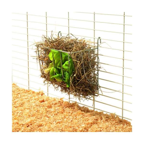 Karlie Heuraufe Hopper verchromt - 13x12x19cm Karlie Heuraufe Hopper verchromt - 13x12x19cm