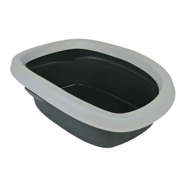 Trixie Katzentoilette Carlo 2 - grau/hellgrau Trixie Katzentoilette Carlo 2 - grau/hellgrau