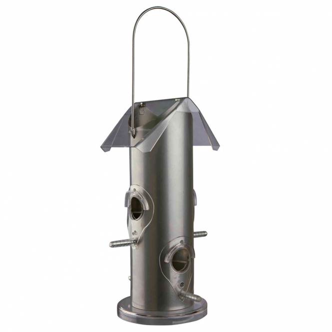 Trixie Außen-Futtersäule 800ml - silber Trixie Außen-Futtersäule 800ml - silber