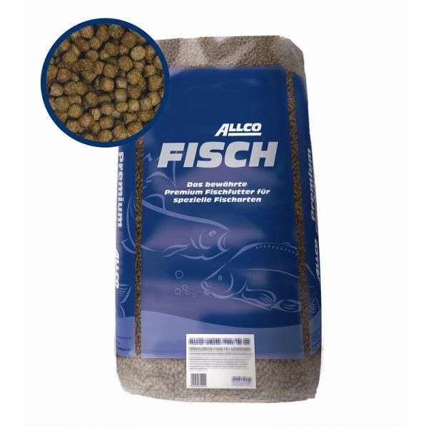 Allco F 42 / 14 EX - 3mm Forellenfutter für Aufzucht und Mast 25kg Allco F 42 / 14 EX - 3mm Forellenfutter für Aufzucht und Mast 25kg