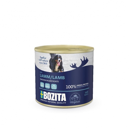 Bozita Dog Dose Pate Lamm 625g Bozita Dog Dose Pate Lamm 625g