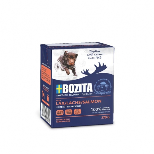 Bozita Dog Tetra Recard Happen in Gelee Lachs 370g Bozita Dog Tetra Recard Happen in Gelee Lachs 370g