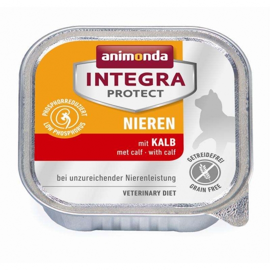 Animonda Cat Schale Integra Protect Niere mit Kalb 100g Animonda Cat Schale Integra Protect Niere mit Kalb 100g