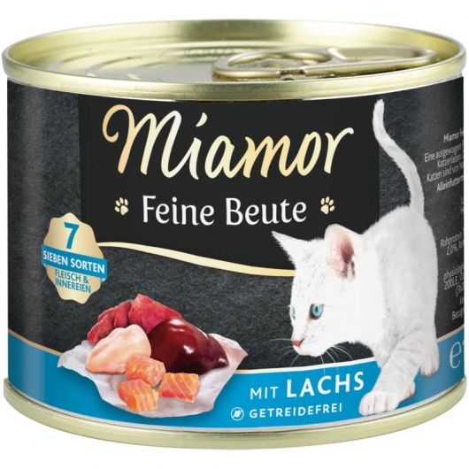 Miamor Dose Feine Beute Lachs - 185g Miamor Dose Feine Beute Lachs - 185g