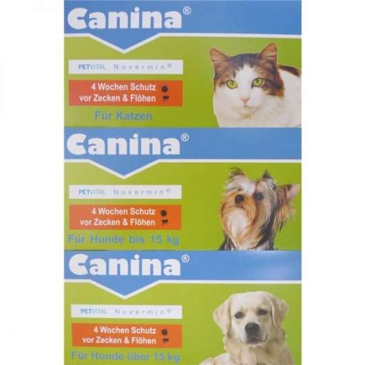 Canina Pharma PETVITAL Novermin für kleine Hunde 2ml Canina Pharma PETVITAL Novermin für kleine Hunde 2ml