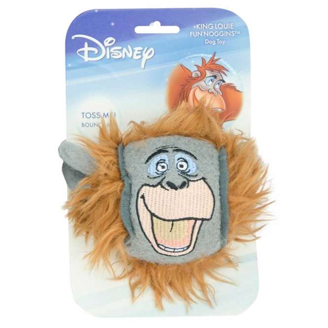 Disney Noggins Hundespielzeug - Dschungelbuch King Louie Disney Noggins Hundespielzeug - Dschungelbuch King Louie