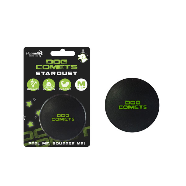 Dog Comets Ball Stardust - Schwarz/Grün Dog Comets Ball Stardust - Schwarz/Grün