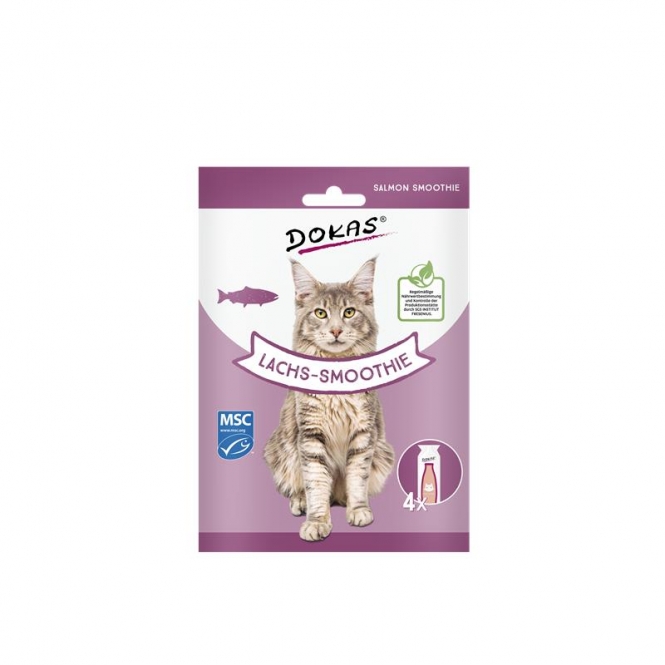 Dokas Cat Snack Lachs-Smoothie 4x30ml Dokas Cat Snack Lachs-Smoothie 4x30ml