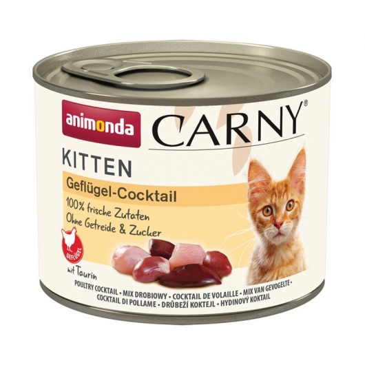 Animonda Carny Kitten Geflügel-Cocktail - 200g Animonda Carny Kitten Geflügel-Cocktail - 200g
