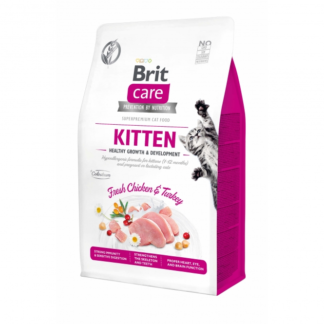Brit Care Cat Grain-Free - Kitten - 2kg Brit Care Cat Grain-Free - Kitten - 2kg