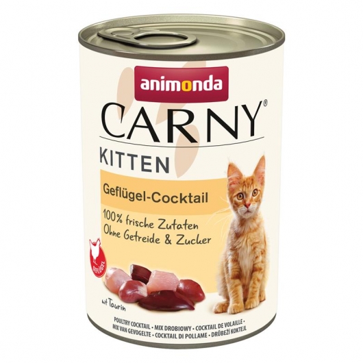 Animonda Carny Kitten Geflügel-Cocktail - 400g Animonda Carny Kitten Geflügel-Cocktail - 400g