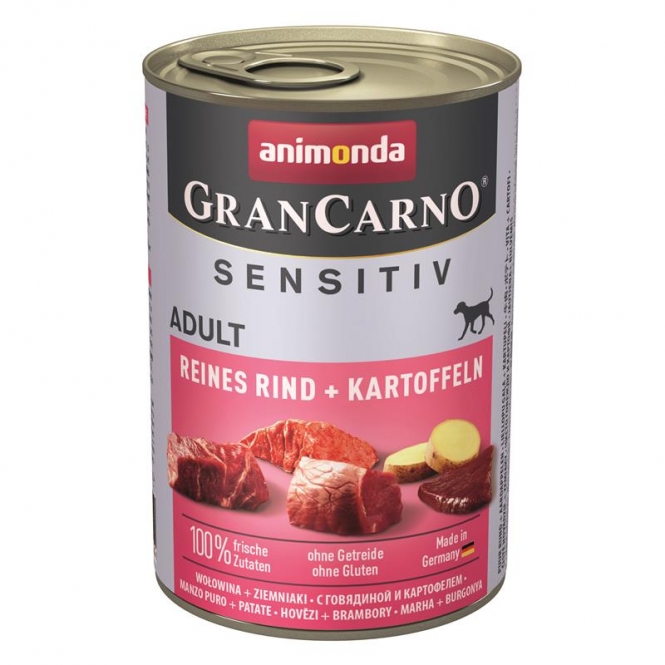 Animonda GranCarno Adult Sensitive Rind & Kartoffeln - 400 g Animonda GranCarno Adult Sensitive Rind & Kartoffeln - 400 g
