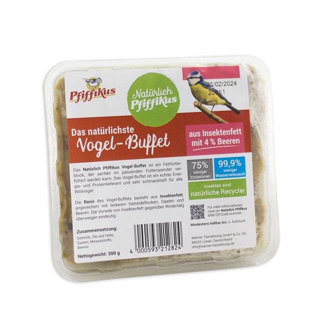 Natürlich Pfiffikus Vogel-Buffet mit Beeren Natürlich Pfiffikus Vogel-Buffet mit Beeren