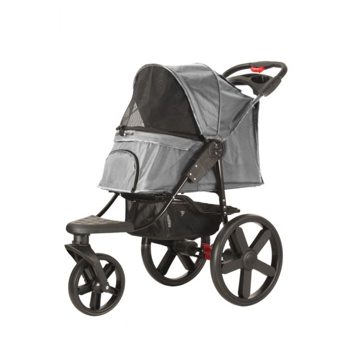 Hundenbuggy Comfort Grau