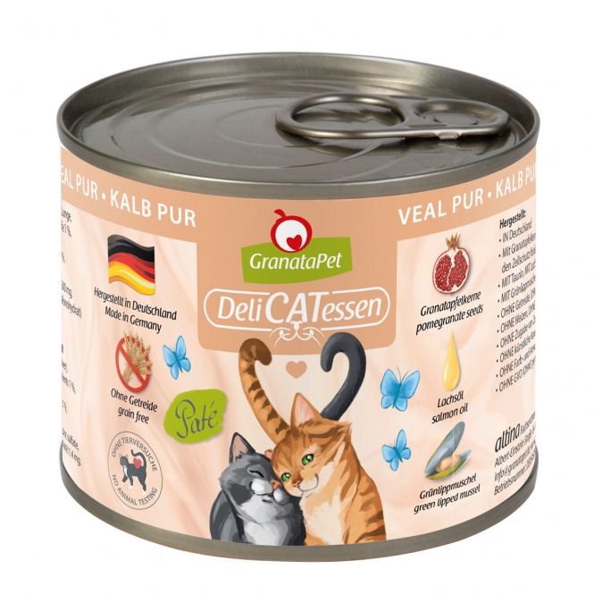 GranataPet Delicatessen Dose Kalb PUR - 200 g GranataPet Delicatessen Dose Kalb PUR - 200 g