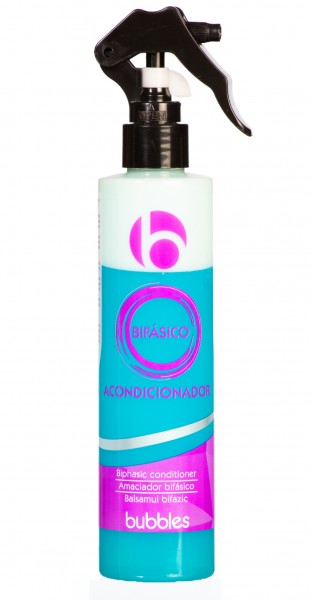 Bubbles® Bi-Phase Knotenlöser 250ml & Leave-In-Conditioner-Spray mit Jojoba Bubbles® Bi-Phase Knotenlöser 250ml & Leave-In-Conditioner-Spray mit Jojoba