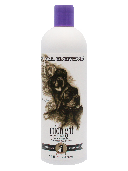 #1 All Systems Farbauffrischender Hundeconditioner 'MIDNIGHT'
