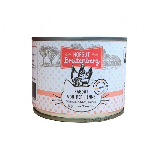 Hofgut Breitenberg Cat Ragout von der Henne 180g Hofgut Breitenberg Cat Ragout von der Henne 180g