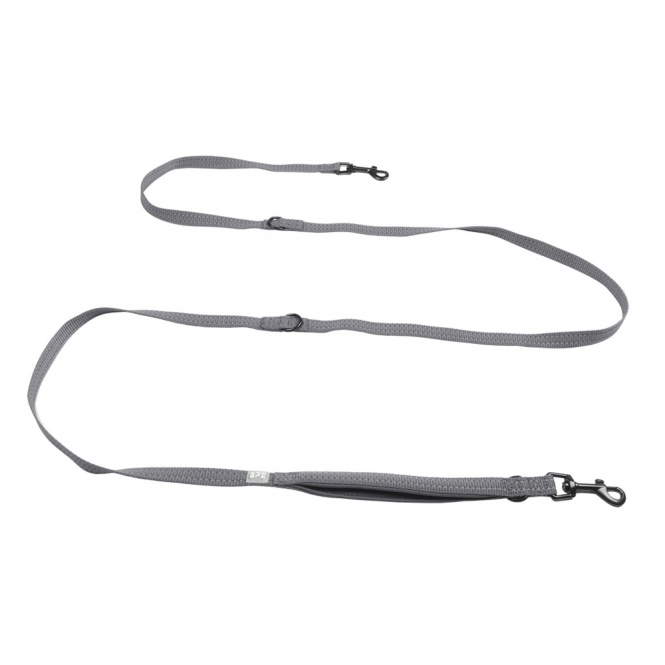 Duvoplus Trainingsleine EXPLOR Ultimate Fit Safety - Silver Reflective - 220cm - 16mm Duvoplus Trainingsleine EXPLOR Ultimate Fit Safety - Silver Reflective - 220cm - 16mm