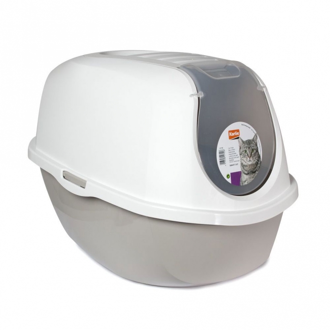 Karlie Flamingo Katzentoilette Smart Cat - Grau Karlie Flamingo Katzentoilette Smart Cat - Grau