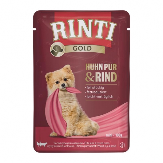 Rinti PB Gold Huhn Pur & Rind 100g Rinti PB Gold Huhn Pur & Rind 100g