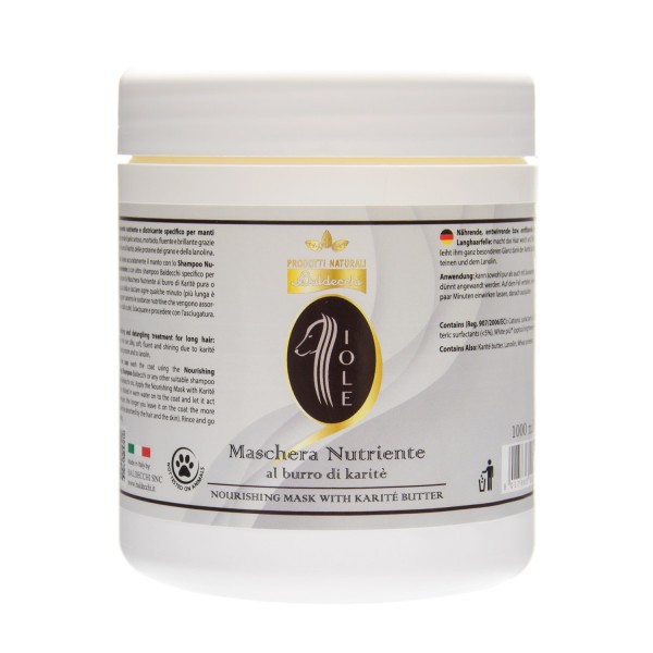 Baldecchi® Nährende Haarkur mit Karitébutter 'IOLE' 1000ml Baldecchi® Nährende Haarkur mit Karitébutter 'IOLE' 1000ml