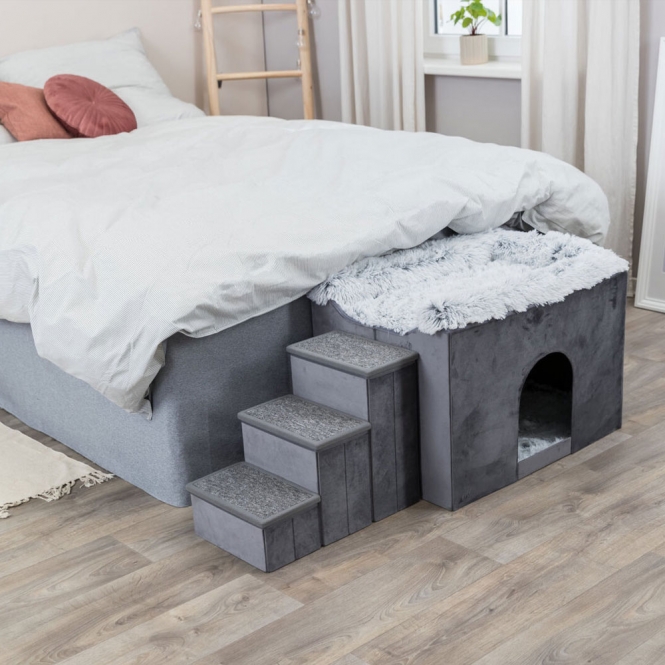 Trixie Höhle Harvey mit Treppe - 119 × 47 × 50 cm Trixie Höhle Harvey mit Treppe - 119 × 47 × 50 cm