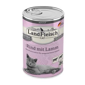 Landfleisch Cat Adult Pastete Rind & Lamm - 400 g Landfleisch Cat Adult Pastete Rind & Lamm - 400 g
