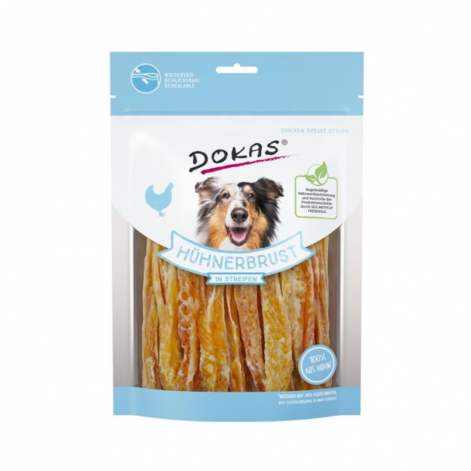 Dokas Hühnerbrust in Streifen 250g Dokas Hühnerbrust in Streifen 250g