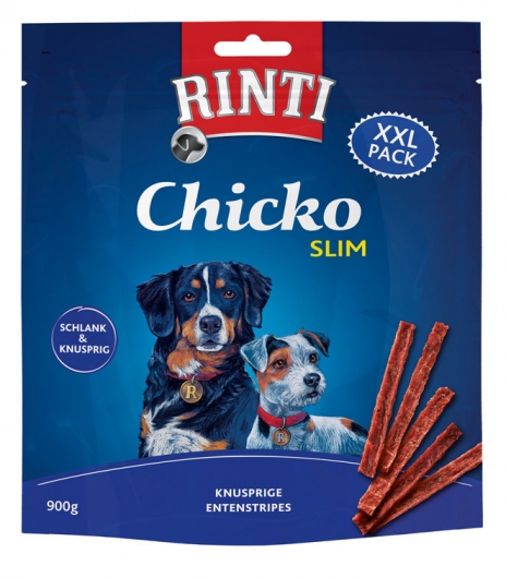 Rinti Chicko Slim Ente Knusprige Entenstripes 900g Rinti Chicko Slim Ente Knusprige Entenstripes 900g