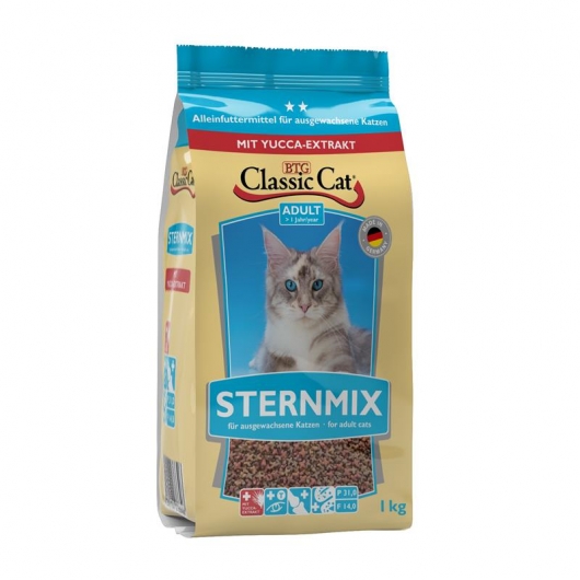 Classic Cat Sternmix mit Yucca-Extrakt 1kg Classic Cat Sternmix mit Yucca-Extrakt 1kg