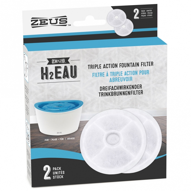 ZEUS H2EAU Triple Action Filter, 2er-Set ZEUS H2EAU Triple Action Filter, 2er-Set